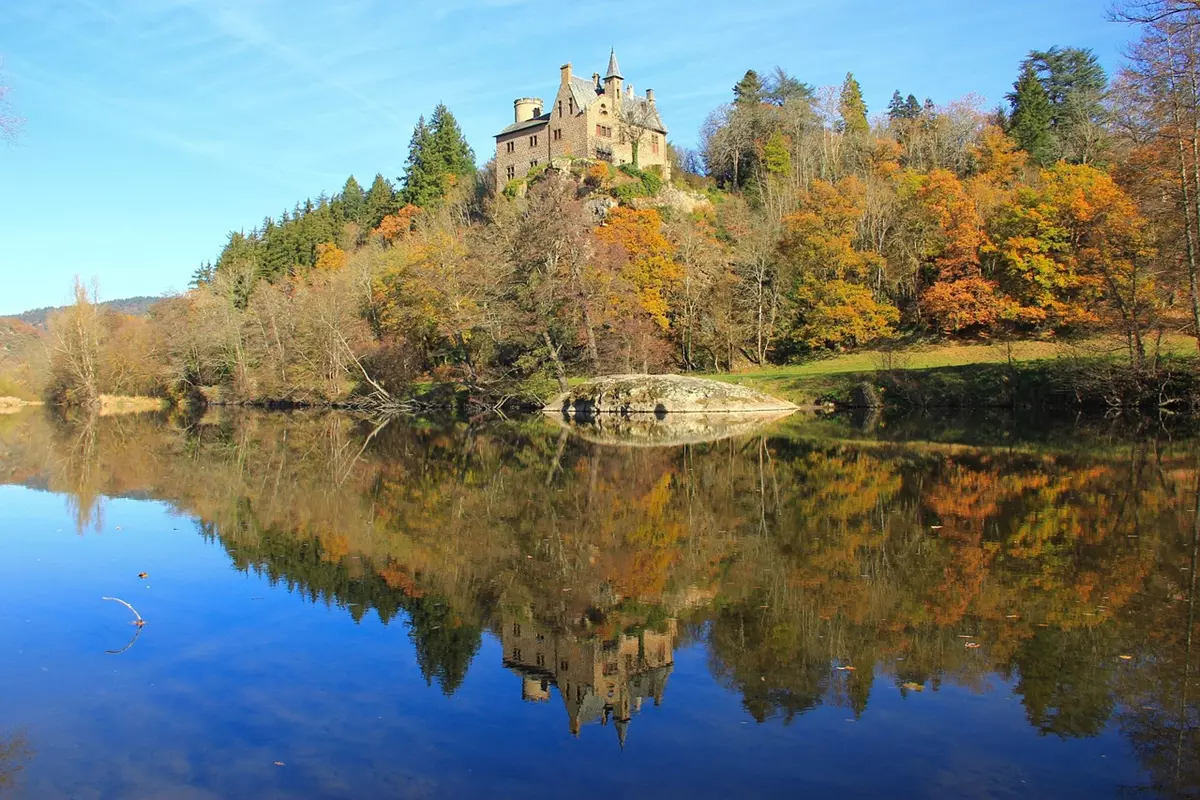 Chateau Loire - The Loire Valley in autumn - France