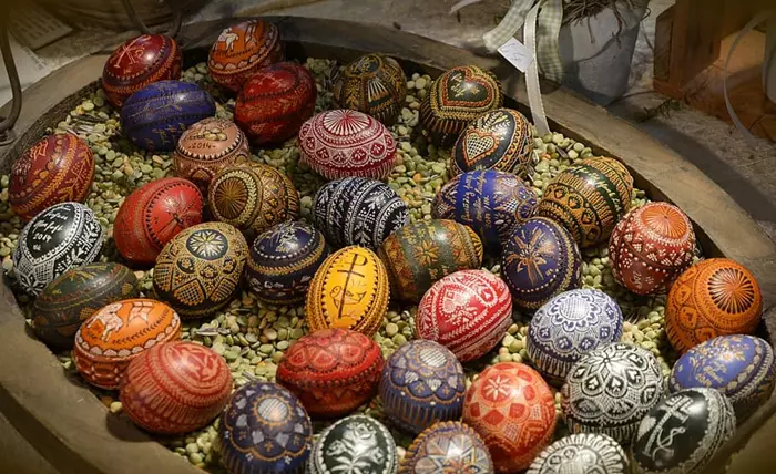 Stone Painting - Easter eggs